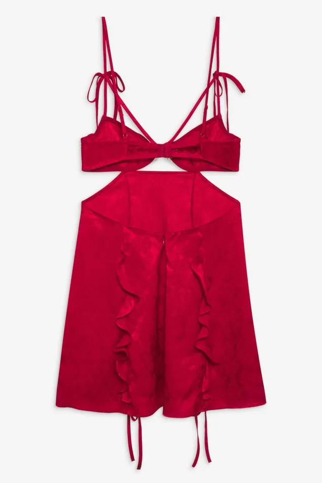 Women Lingerie For Love and Lemons Velma Slip Dress Red Women Lingerie For Love and Lemons Velma Slip Dress Red