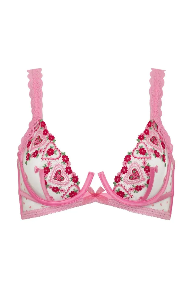 Women Lingerie For Love and Lemons Whimsical Garden Underwire Bra Pink Women Lingerie For Love and Lemons Whimsical Garden Underwire Bra Pink