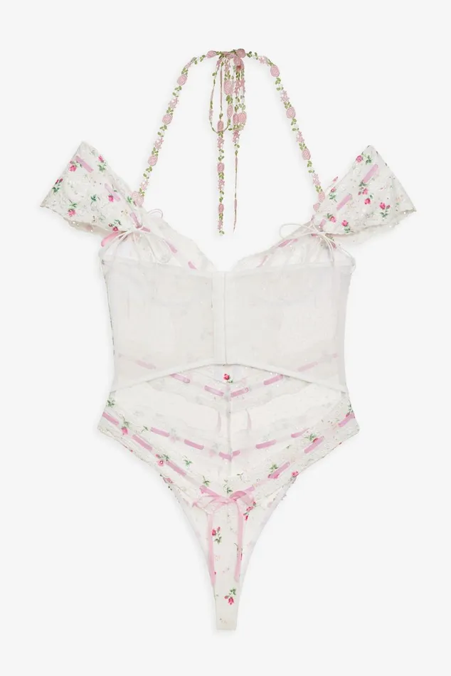 Women Lingerie For Love and Lemons Xander Teddy White Women Lingerie For Love and Lemons Xander Teddy White