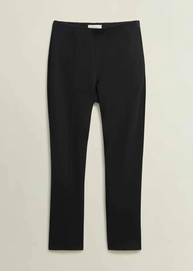 Women Lola Ponte Trousers Black Hobbs Trousers