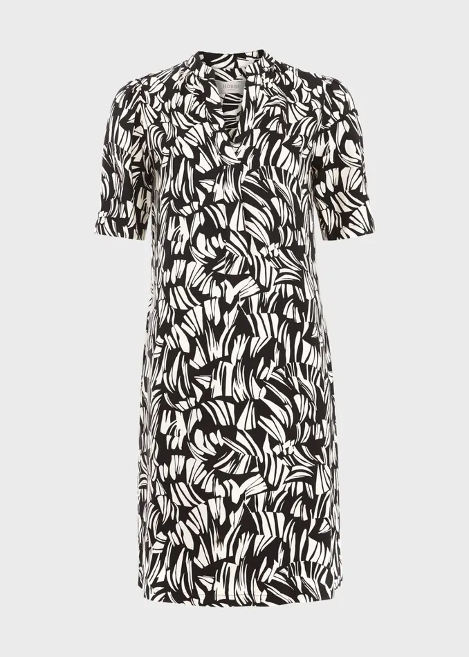 Women Lucille Dress Black Cream Hobbs Dresses and Jumpsuits