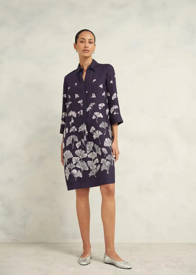 Women Marci Dress Navy Multi Hobbs Dresses and Jumpsuits