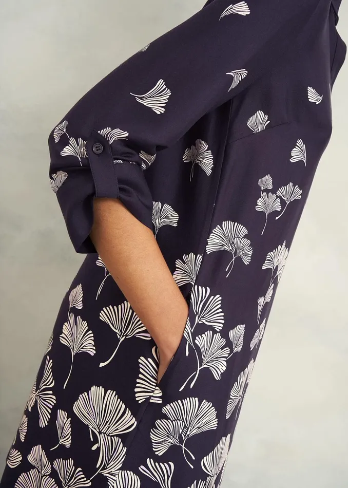 Women Marci Dress Navy Multi Hobbs Dresses and Jumpsuits