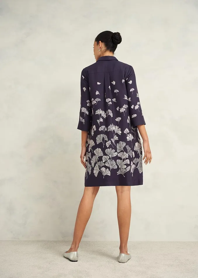 Women Marci Dress Navy Multi Hobbs Dresses and Jumpsuits