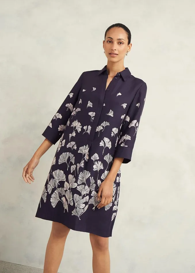 Women Marci Dress Navy Multi Hobbs Dresses and Jumpsuits