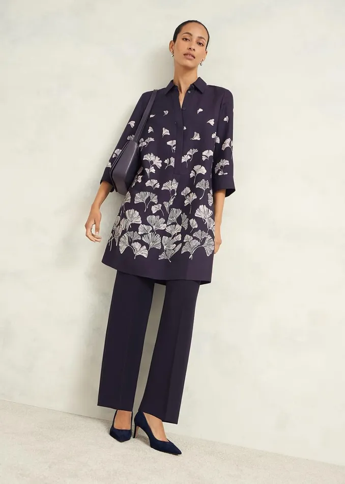 Women Marci Dress Navy Multi Hobbs Dresses and Jumpsuits