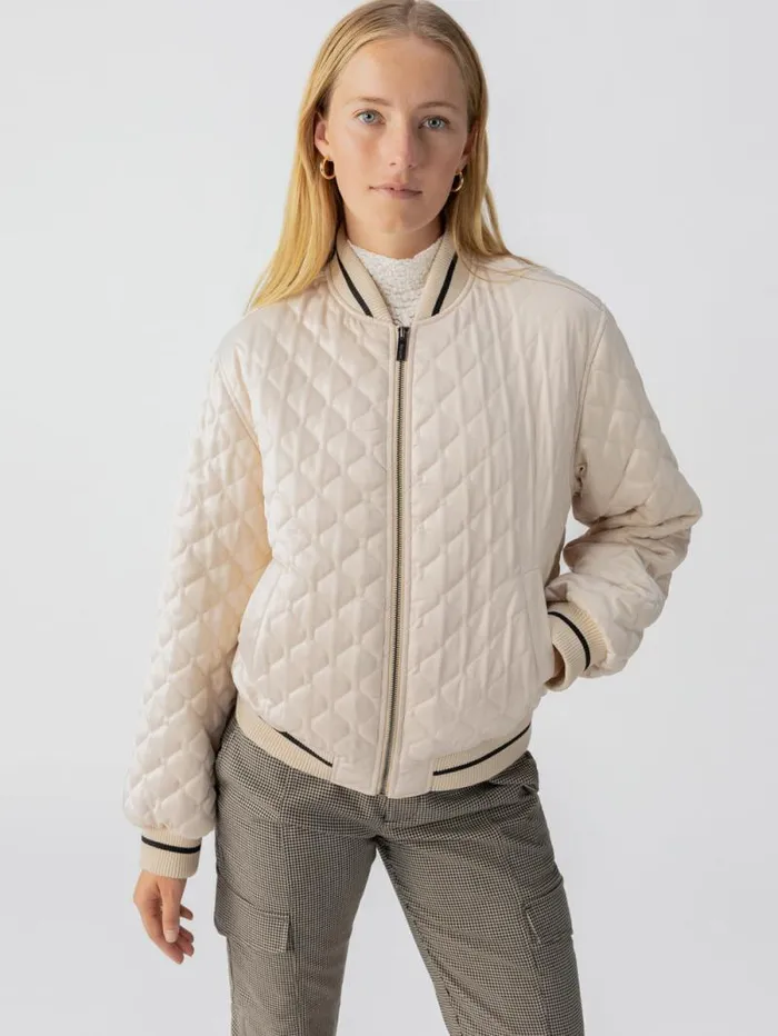 Women Marilyn Bomber Jacket Toasted Almond Sanctuary Clothing Jackets and Outerwear Women Marilyn Bomber Jacket Toasted Almond Sanctuary Clothing Jackets and Outerwear