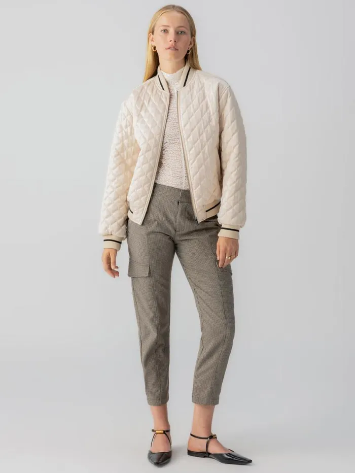 Women Marilyn Bomber Jacket Toasted Almond Sanctuary Clothing Jackets and Outerwear Women Marilyn Bomber Jacket Toasted Almond Sanctuary Clothing Jackets and Outerwear