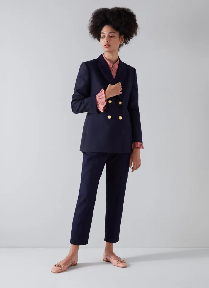 Women Mariner Navy Cigarette Trousers Navy LKBennett Trousers