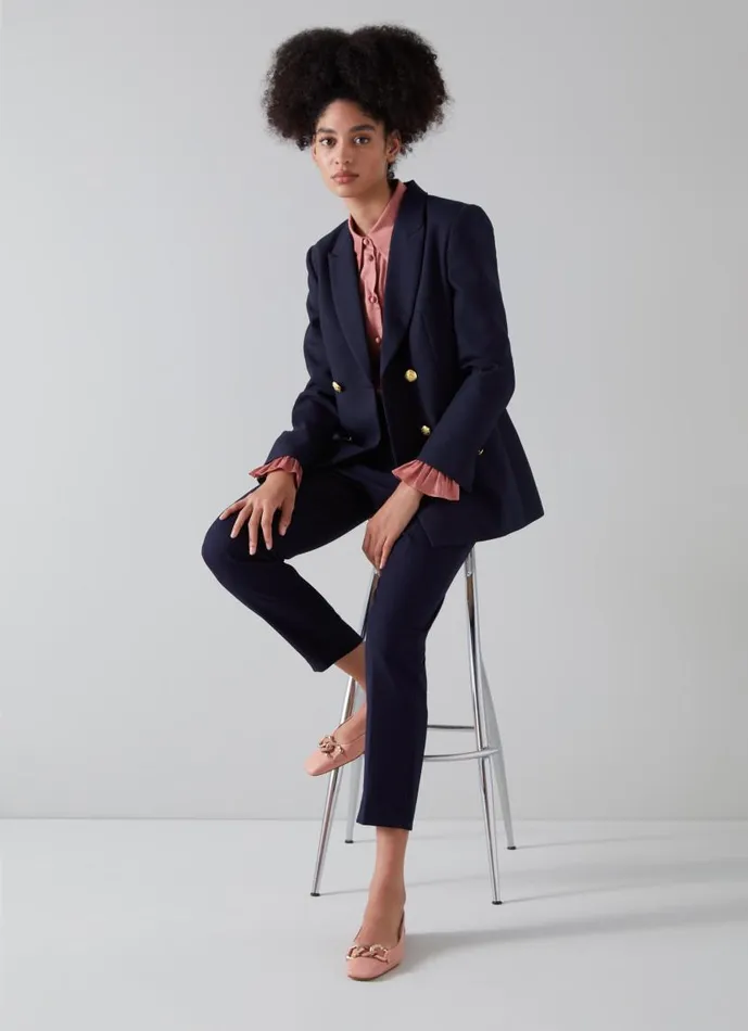 Women Mariner Navy DoubleBreasted Sailor Blazer Navy LKBennett Coats and Jackets