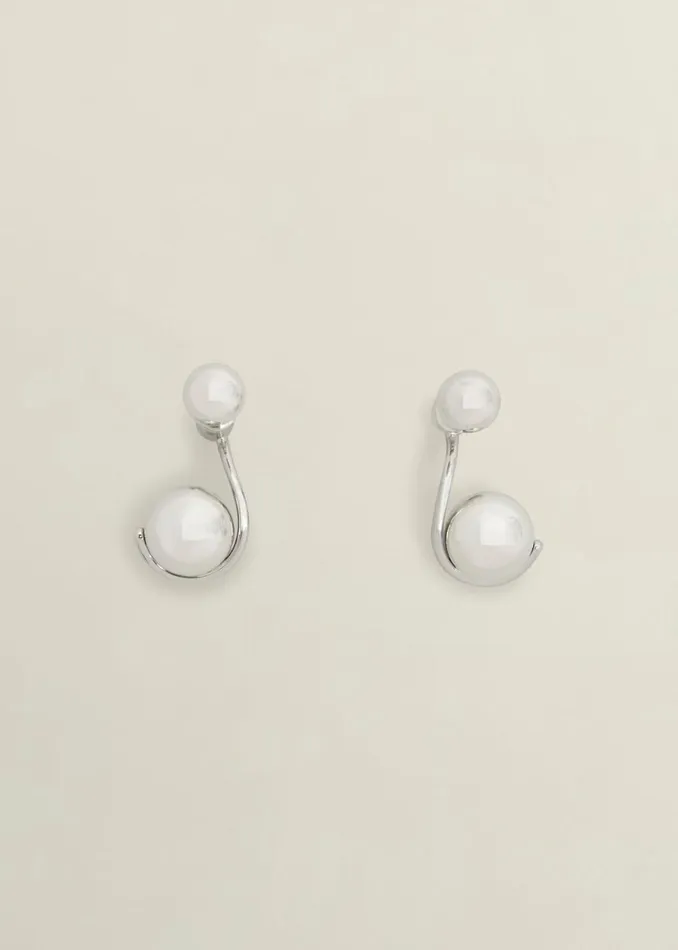 Women Marylin Earrings Silver Hobbs Jewellery