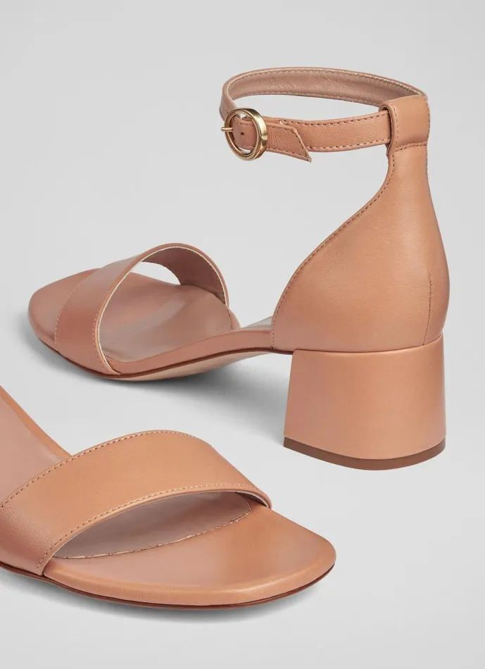Women Nanette Camel Leather Sandals Camel LKBennett Sandals Women Nanette Camel Leather Sandals Camel LKBennett Sandals