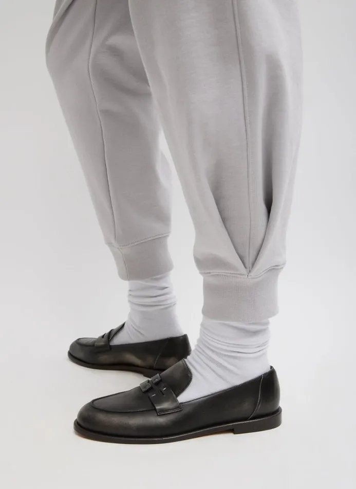 Women Pants and Shorts Tibi Calder Sweatpant Greystone