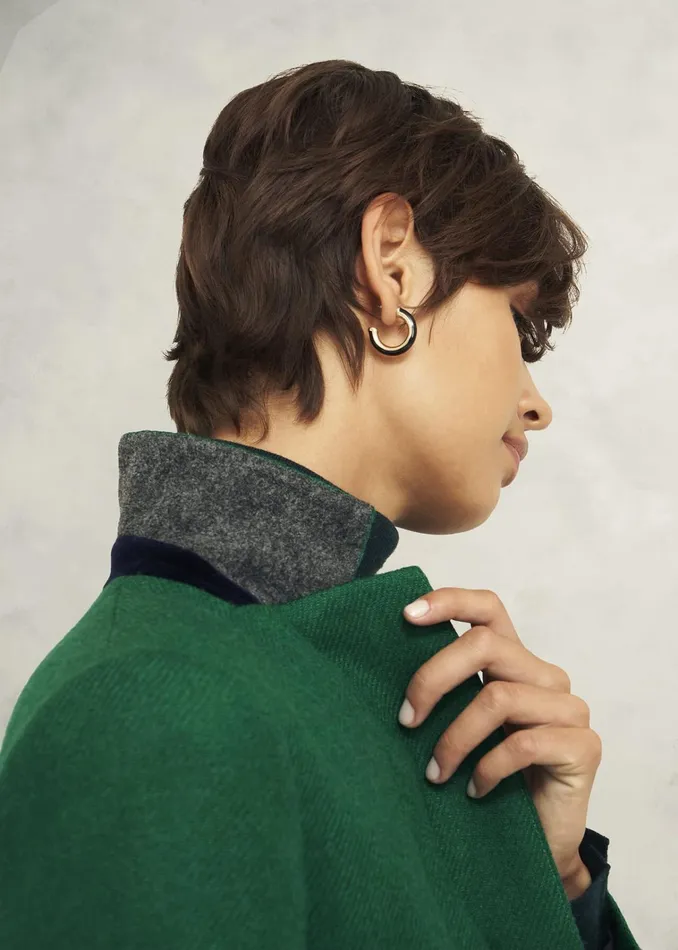 Women Petite Blake Wool Jacket Agate Green Hobbs Coats and Jackets
