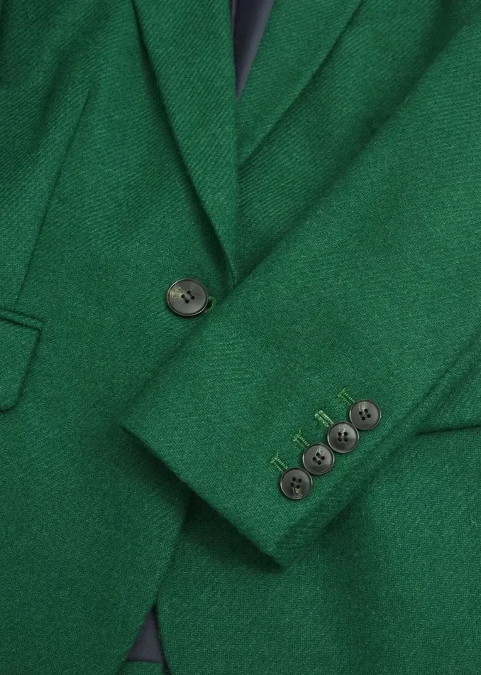 Women Petite Blake Wool Jacket Agate Green Hobbs Coats and Jackets