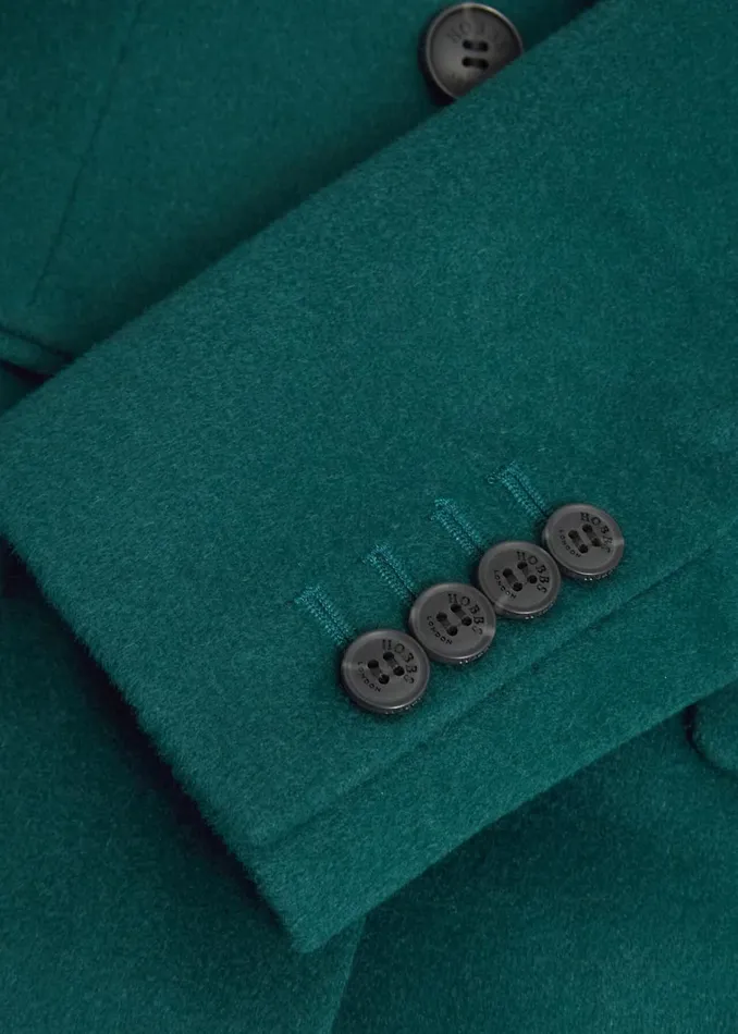 Women Petite Cavendish Wool Coat Kyanite Green Hobbs Coats and Jackets