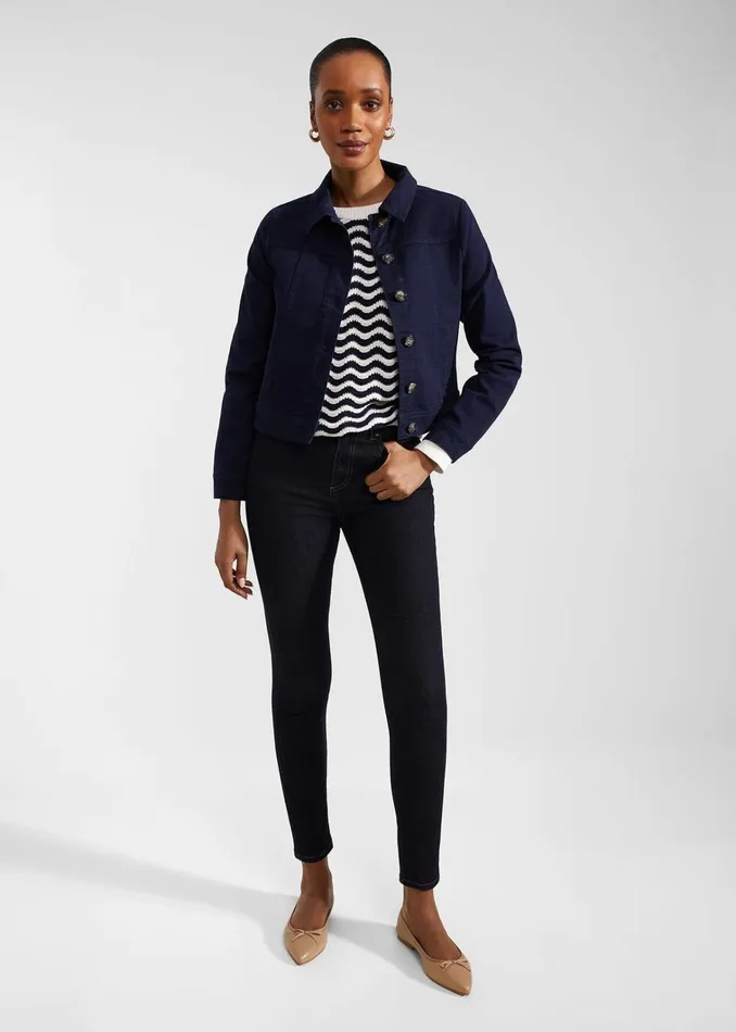 Women Petite Gia Sculpting Jeans Indigo Hobbs Jeans