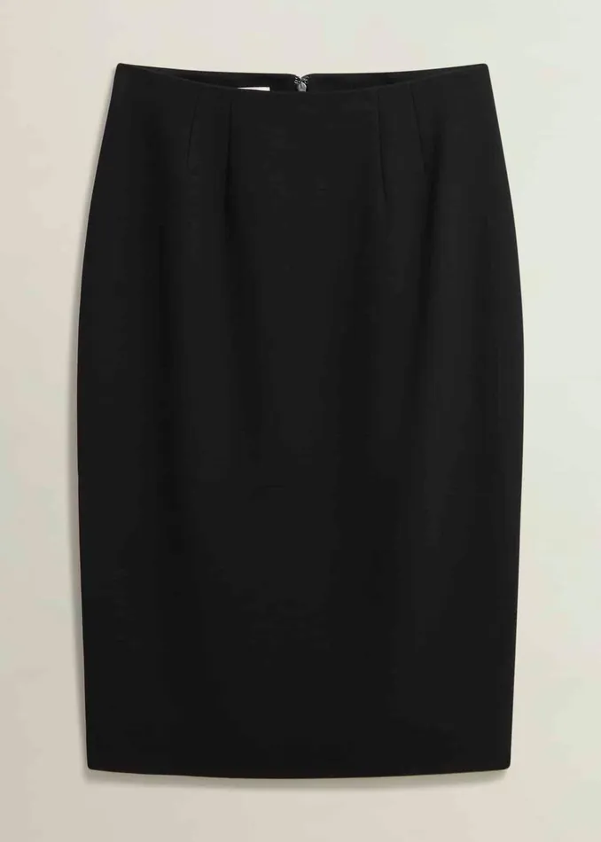 Women Petite Maya Skirt Black Hobbs Skirts