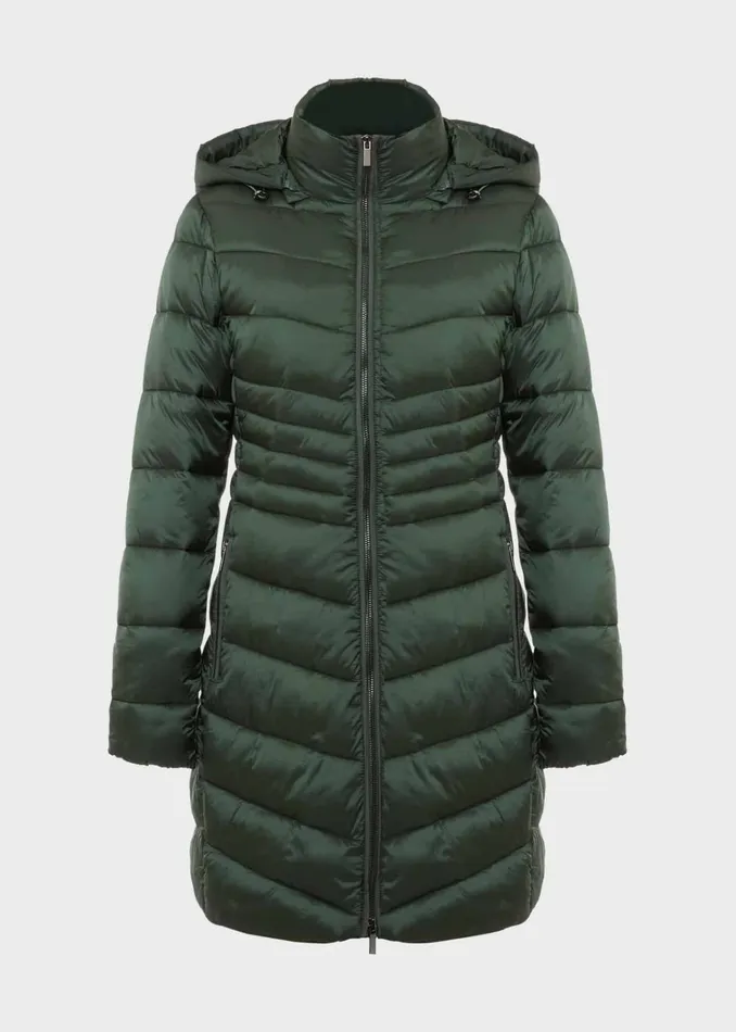 Women Petite Nessie Puffer Rich Sage Green Hobbs Coats and Jackets