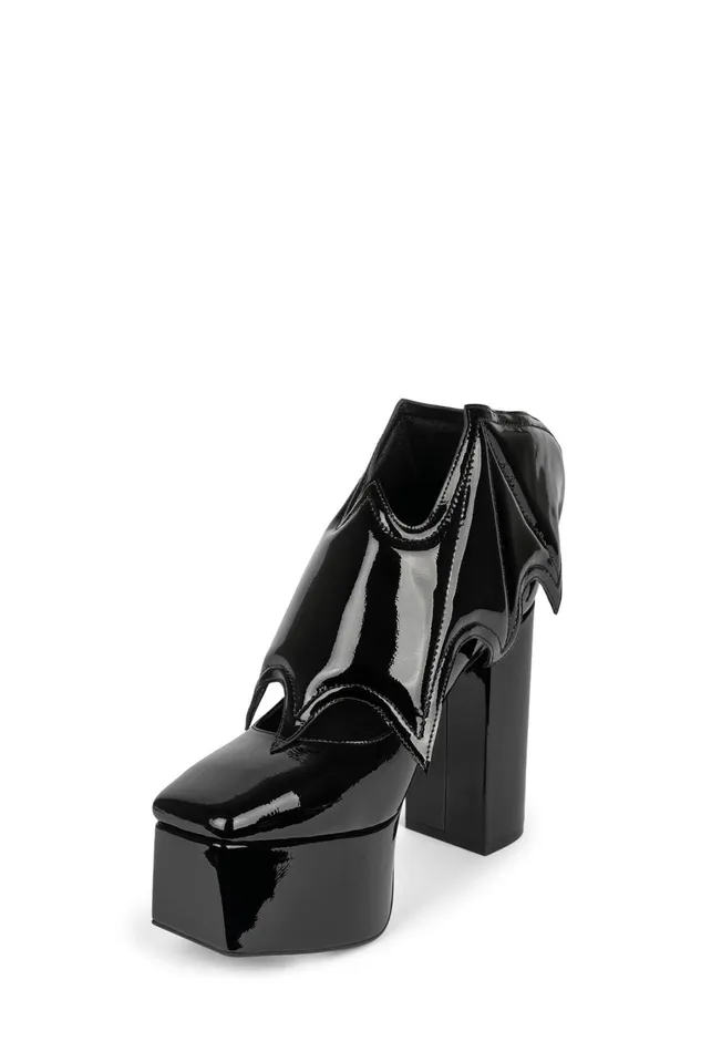 Women Pump Jeffrey Campbell BATTYB Black Patent