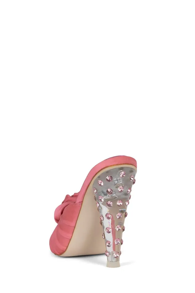 Women Pump Jeffrey Campbell BLOSSOMED Pink Satin Pink