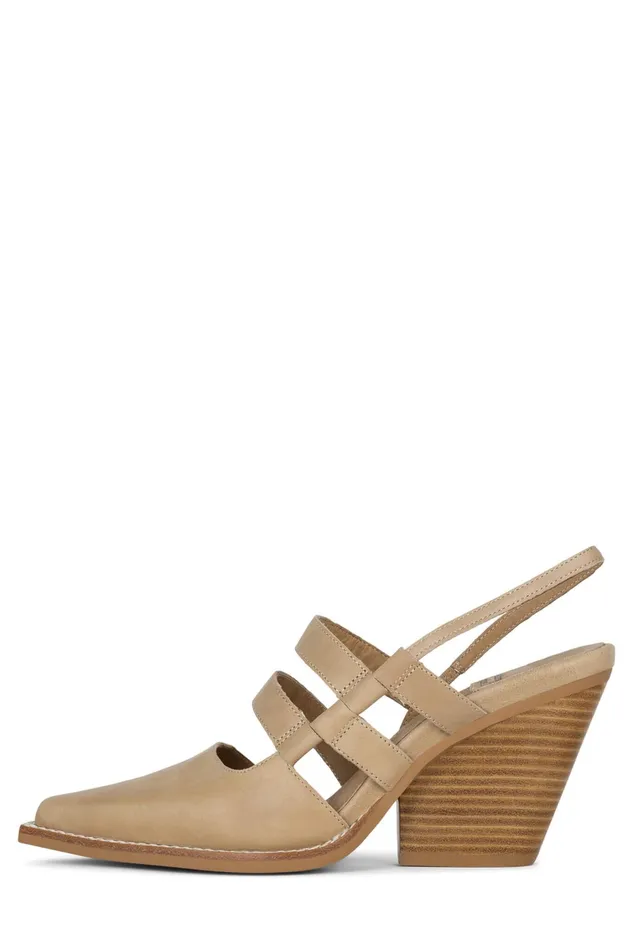 Women Pump Jeffrey Campbell CAROLINE Natural