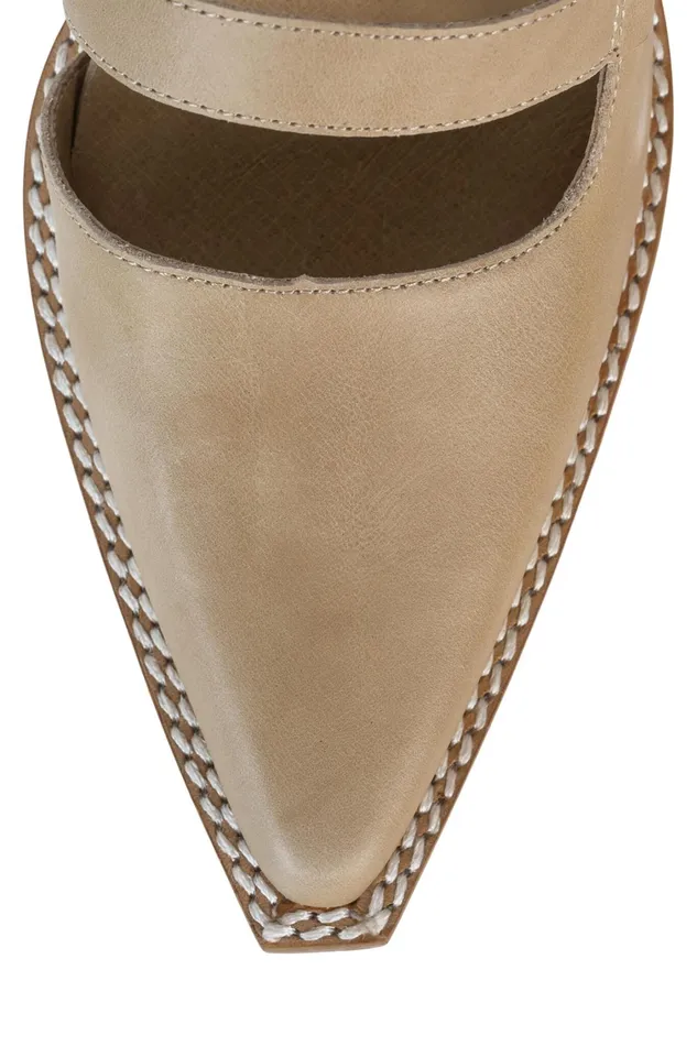 Women Pump Jeffrey Campbell CAROLINE Natural