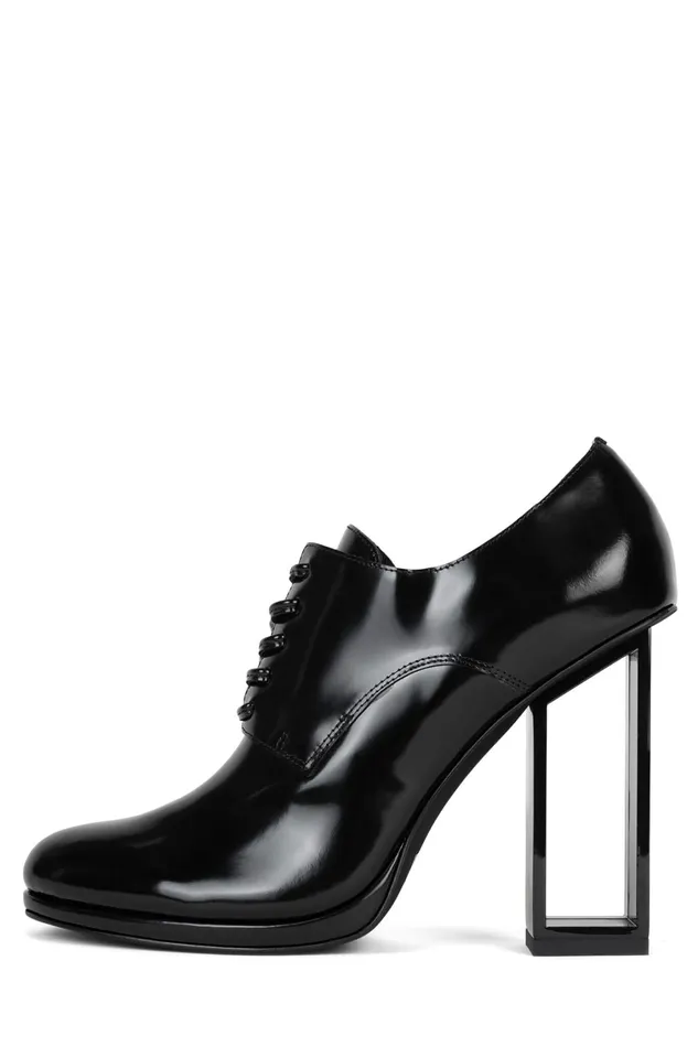 Women Pump Jeffrey Campbell CATALYST Black Box Black