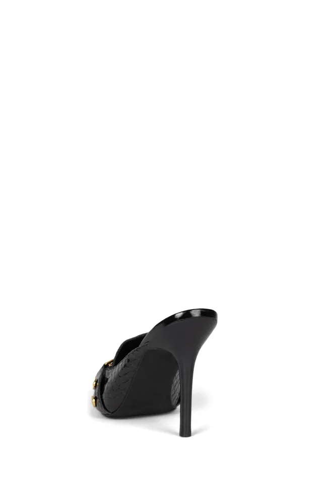 Women Pump Jeffrey Campbell LIONA Tan Satin Gold
