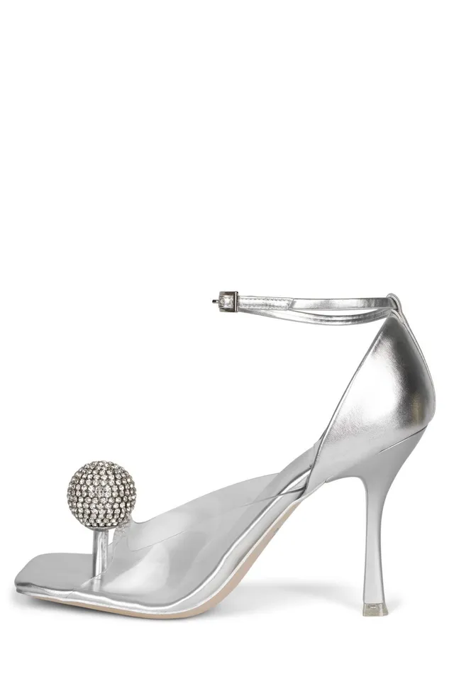 Women Pump Jeffrey Campbell SOPHISTICA Silver