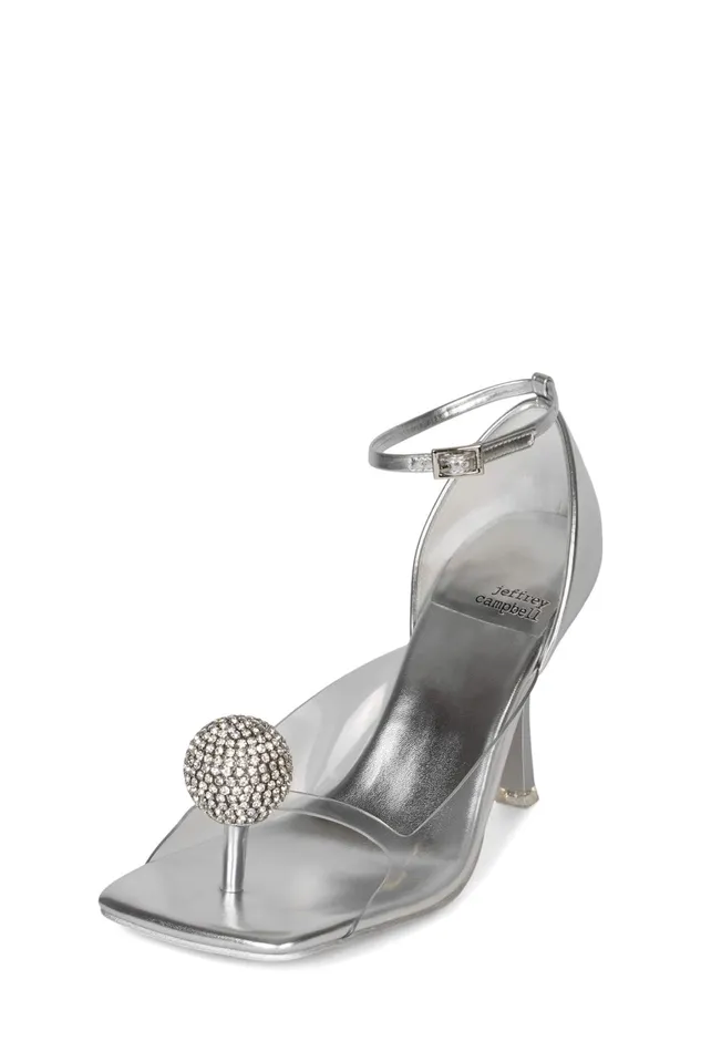Women Pump Jeffrey Campbell SOPHISTICA Silver