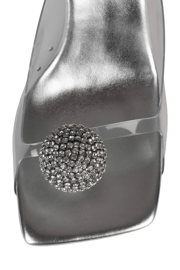 Women Pump Jeffrey Campbell SOPHISTICA Silver
