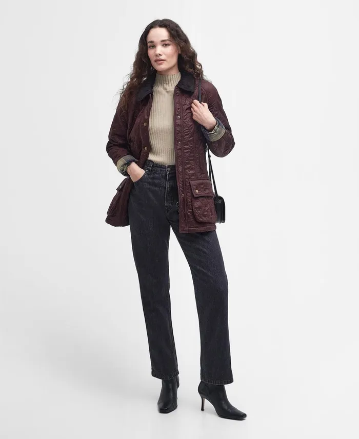 Women Quilted Jackets Barbour Beadnell Polarquilt Blackblack Women Quilted Jackets Barbour Beadnell Polarquilt Blackblack