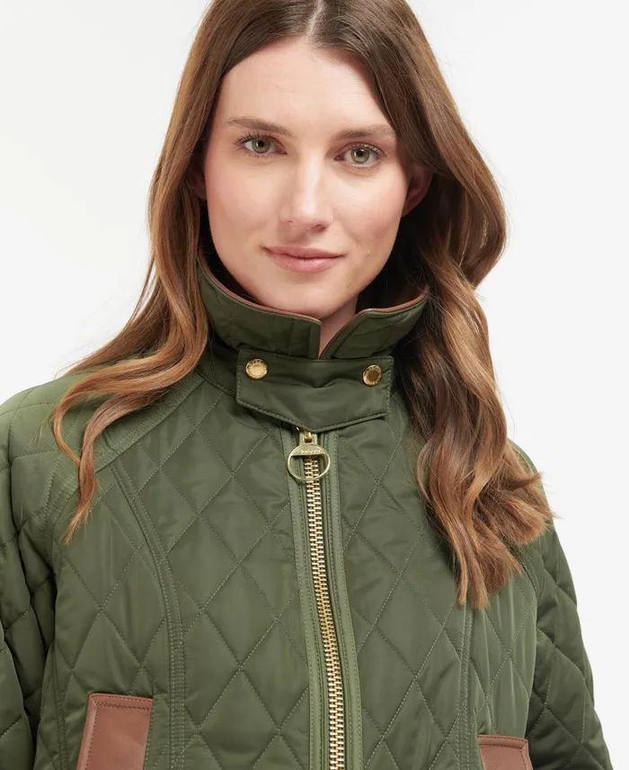 Women Quilted Jackets Barbour Premium Beadnell Quilted Jacket Oliveancient Women Quilted Jackets Barbour Premium Beadnell Quilted Jacket Oliveancient