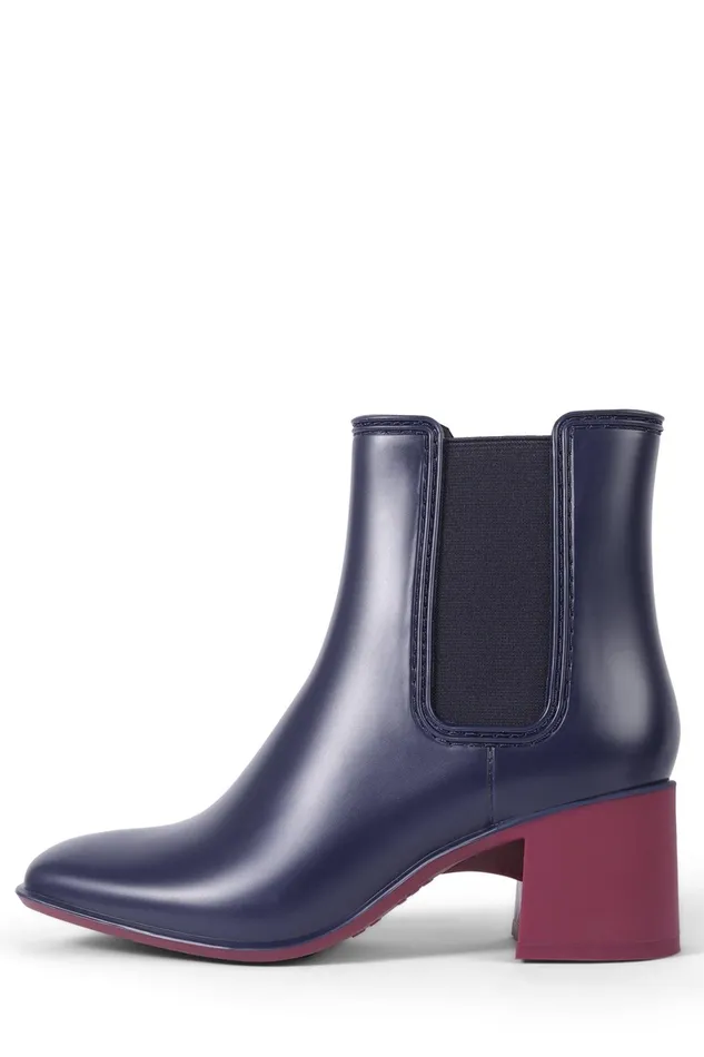 Women Rain Boots Jeffrey Campbell RAINYDAY Navy Combo