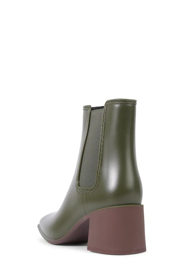 Women Rain Boots Jeffrey Campbell RAINYDAY Navy Combo