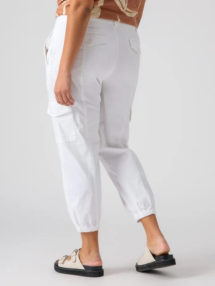 Women Rebel Standard Rise Pant Brilliant White Inclusive Collection Sanctuary Clothing Pants