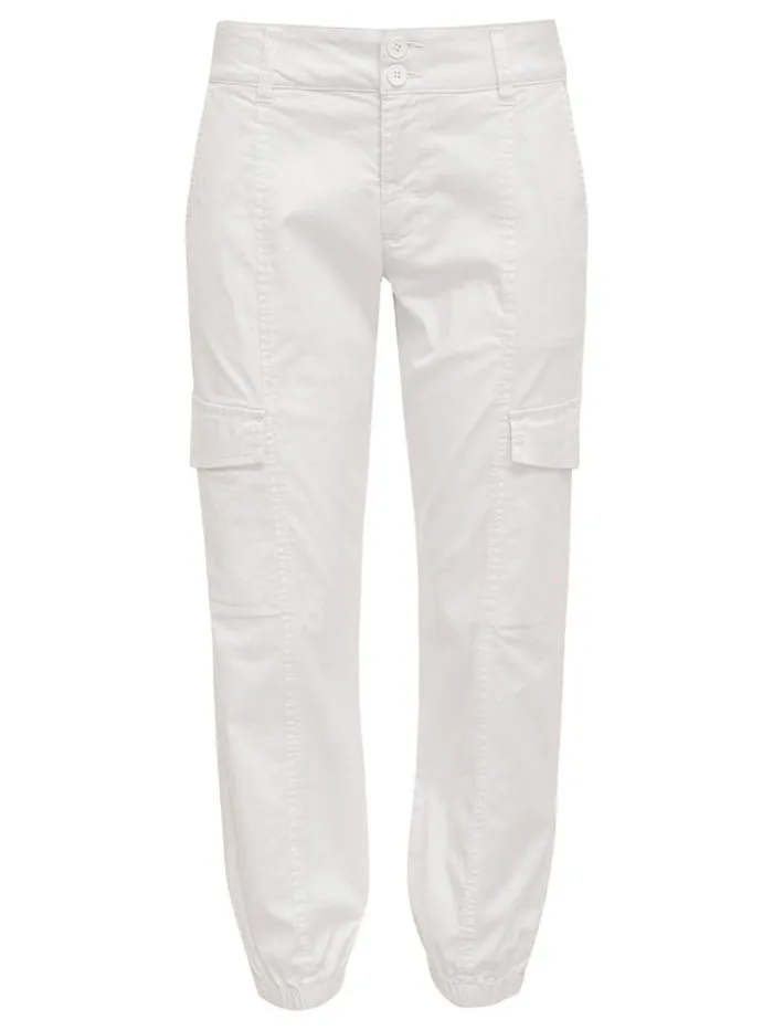 Women Rebel Standard Rise Pant Brilliant White Inclusive Collection Sanctuary Clothing Pants