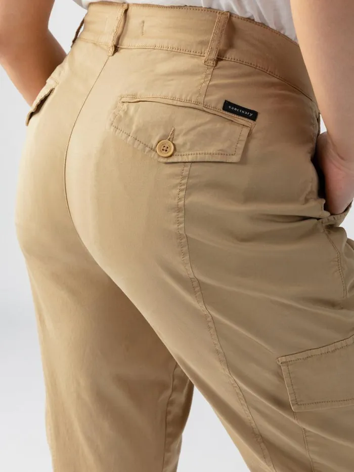 Women Rebel Standard Rise Pant True Khaki Inclusive Collection Sanctuary Clothing Inclusive