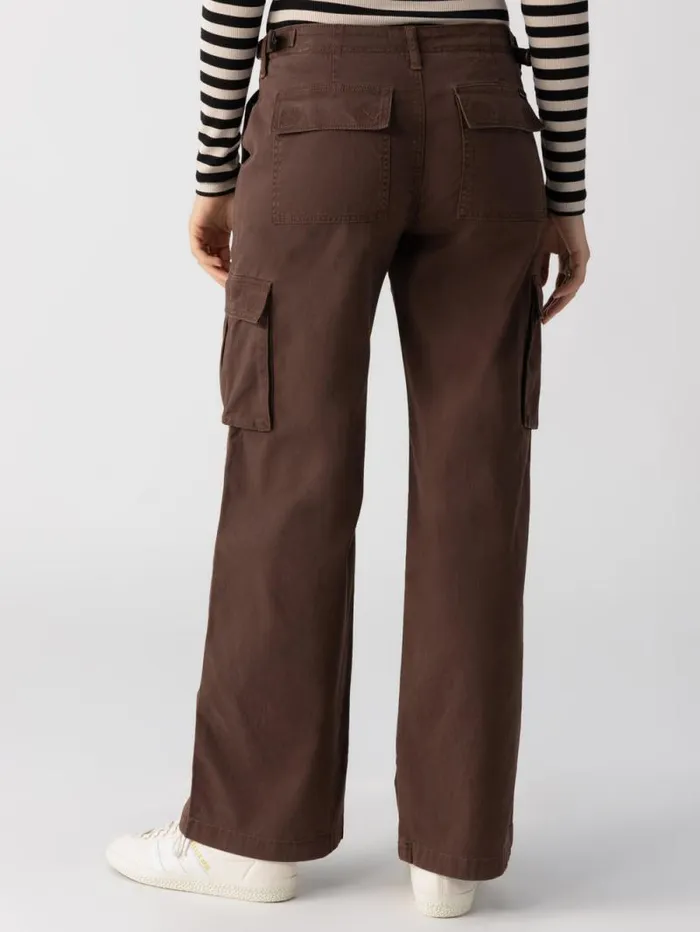 Women Reissue Cargo Standard Rise Pant Brown Sugar Sanctuary Clothing Pants