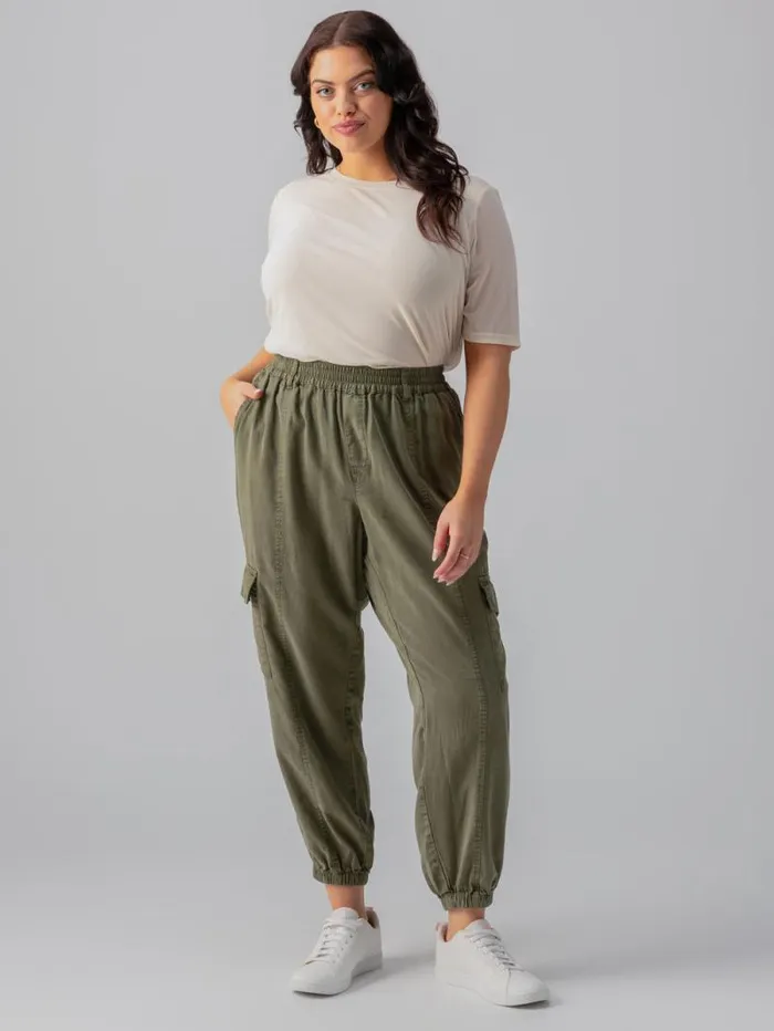 Women Relaxed Rebel Standard Rise Pant Burnt Olive Inclusive Collection Sanctuary Clothing Inclusive
