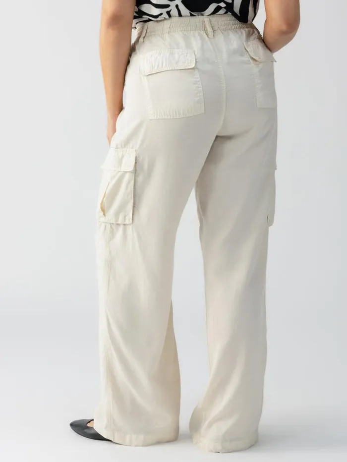 Women Relaxed Reissue Cargo Standard Rise Pant Birch Inclusive Collection Sanctuary Clothing Inclusive