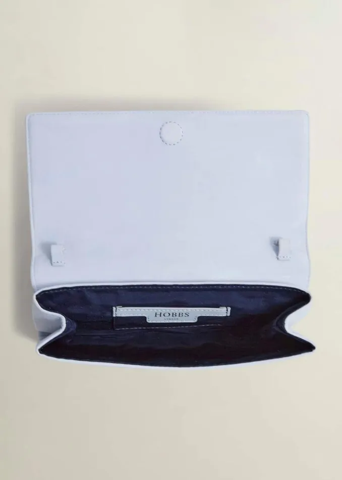Women Renata Clutch Pale Blue Hobbs Bags