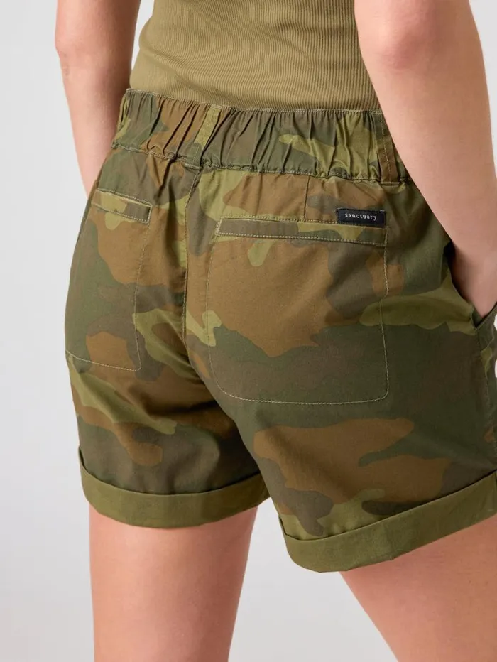 Women Renegade Short Renew Camo Sanctuary Clothing Shorts