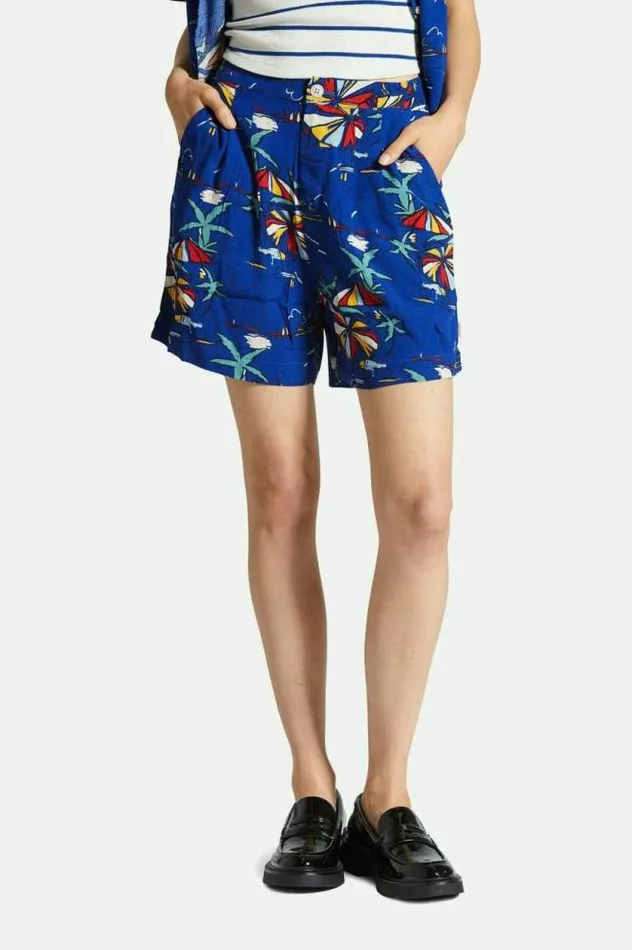 Women Riviera Short Surf The Web Brixton Shorts