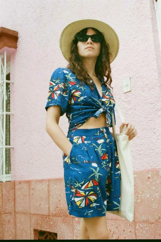 Women Riviera Short Surf The Web Brixton Shorts