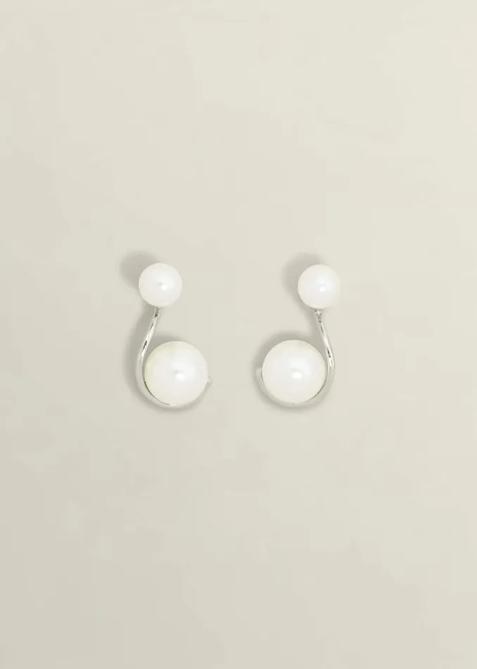 Women Robyn Earrings Silver Hobbs Jewellery