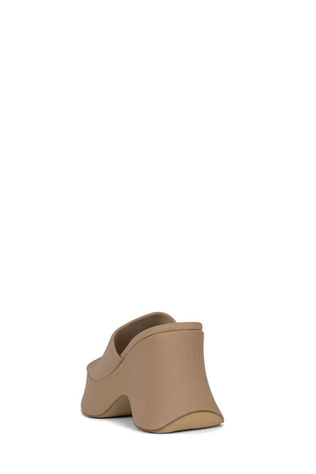 Women Sandal Jeffrey Campbell 6TEEN2 Pink Stripe Terrycloth