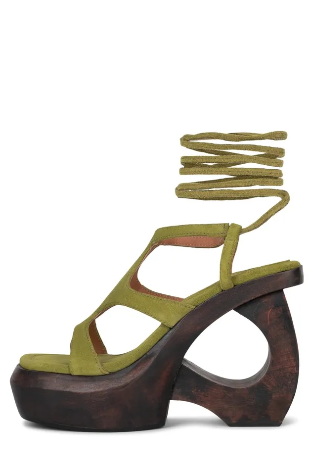 Women Sandal Jeffrey Campbell IDOLIZE Black Brown