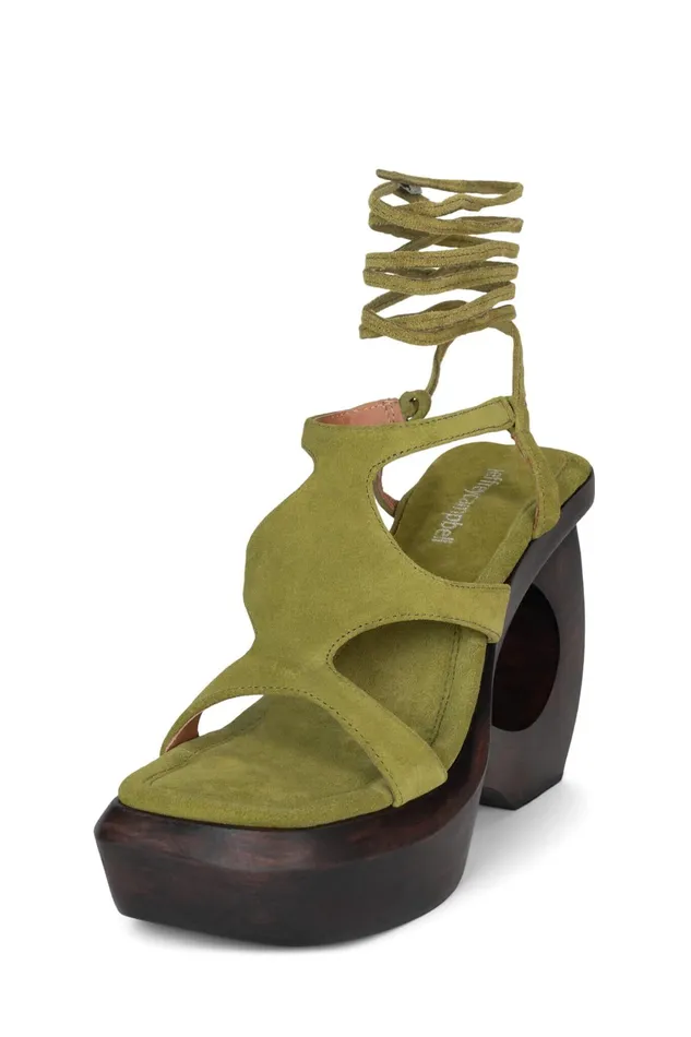 Women Sandal Jeffrey Campbell IDOLIZE Black Brown